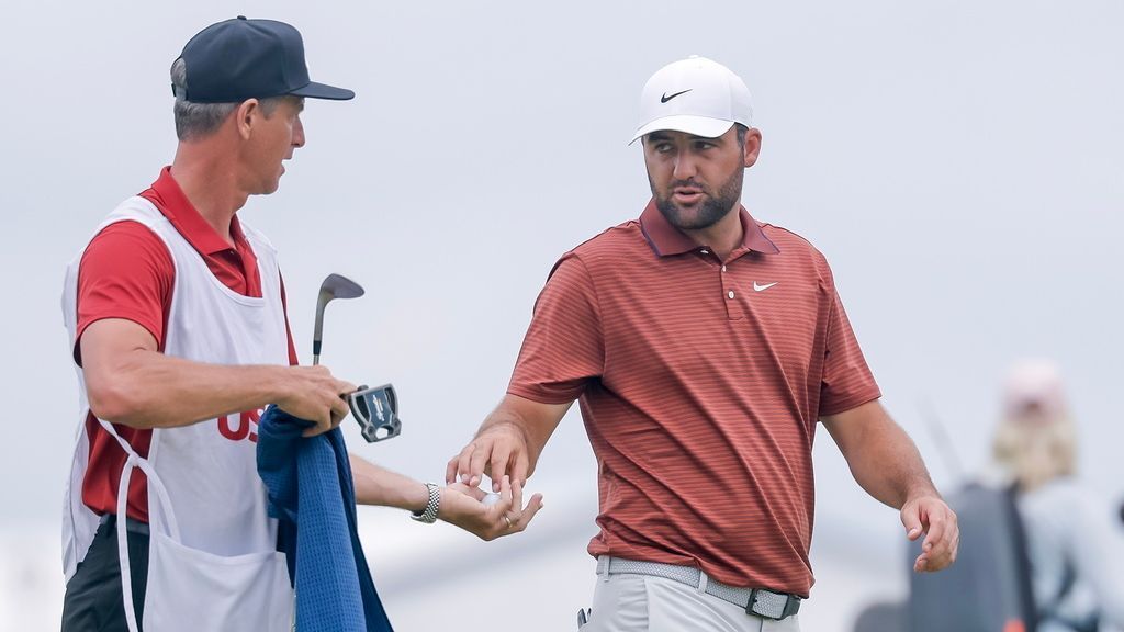 Scheffler 'battling' to find swing at U.S. Open