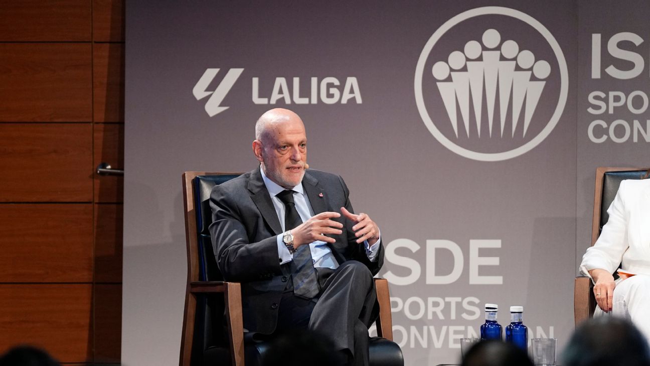 Javier Tebas defends LaLiga actions in the Caso Negreira