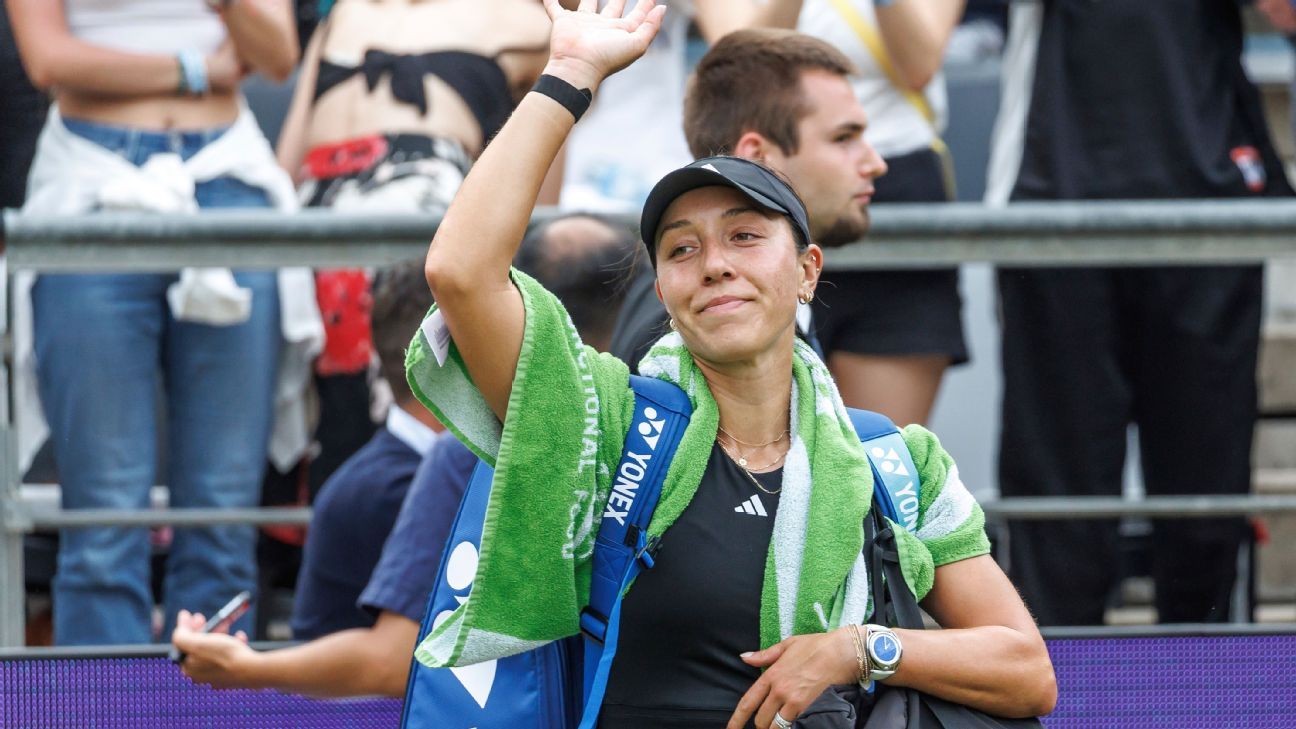 Defending champ Pegula falls out of Berlin Open