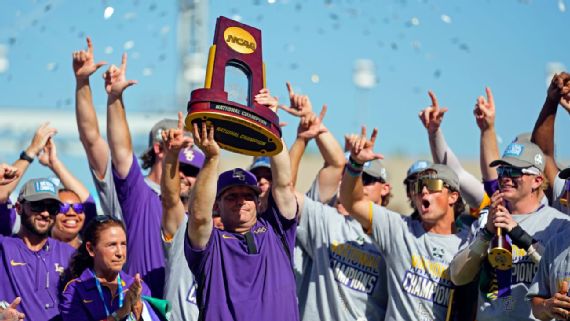 LSU Baseball: MCWS 2025 & College Baseball's Top Program LSU celebrates their MCWS victory