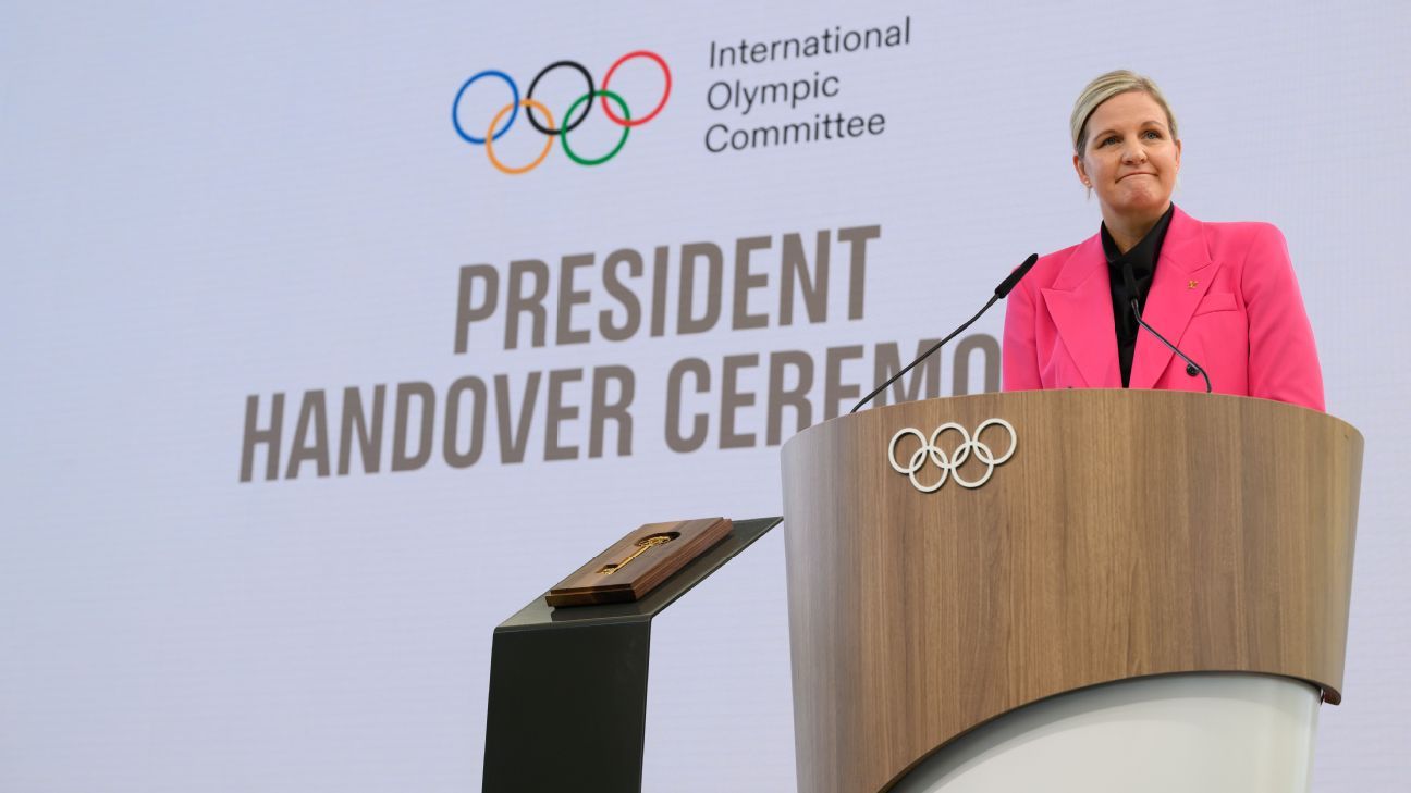 IOC inaugurates 1st female, African president