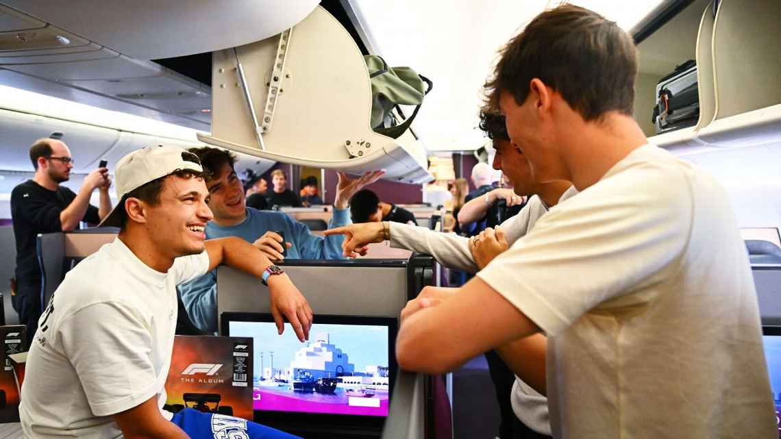 F1 drivers in New York