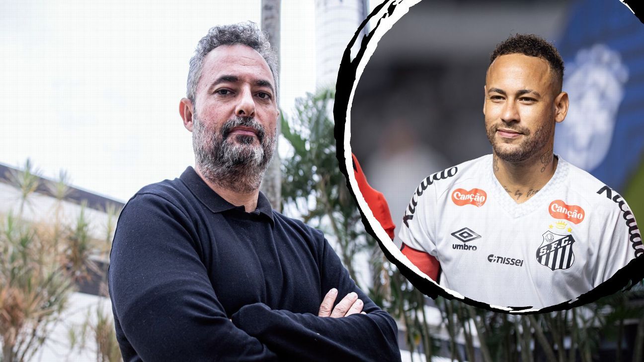 Mattos confirma dois reforços no Santos e revela 'enorme quantidade de clubes que queriam Neymar': 'O que recebi de mensagens...'