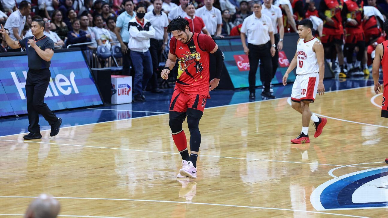 Fajardo a game-time decision for Game 2 of Philippine Cup semis