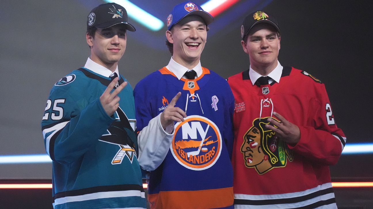 Schaefer goes No. 1 to Isles; Misa, Frondell follow