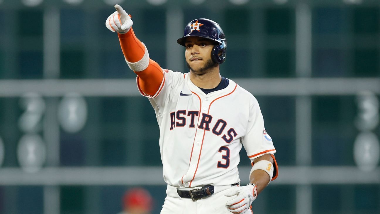 Al Rojas Vivo: Jeremy Peña, aun lesionado, líder del bateo latino - ESPN