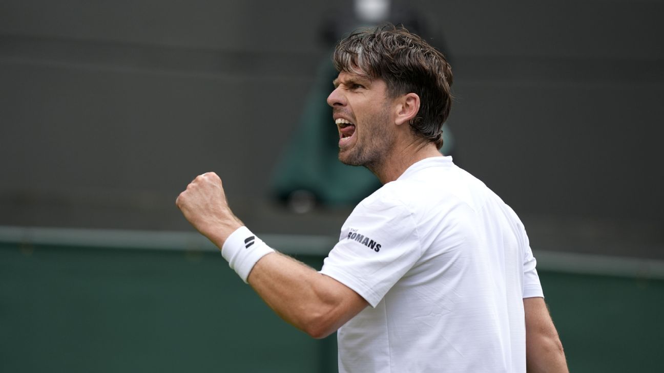 Wimbledon 2025: Cam Norrie beats Frances Tiafoe in tough battle