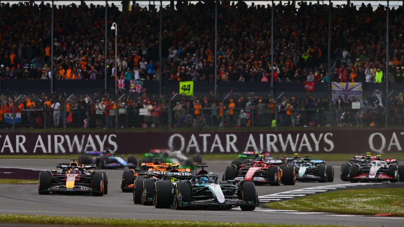 Imagen del Gran Premio de Gran Bretaña