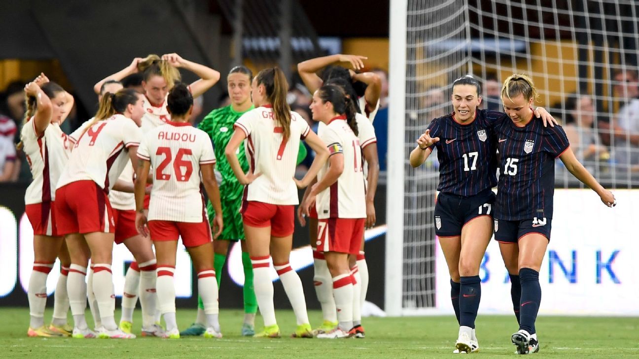 Stoney slams 'inexcusable' Canada loss to USWNT