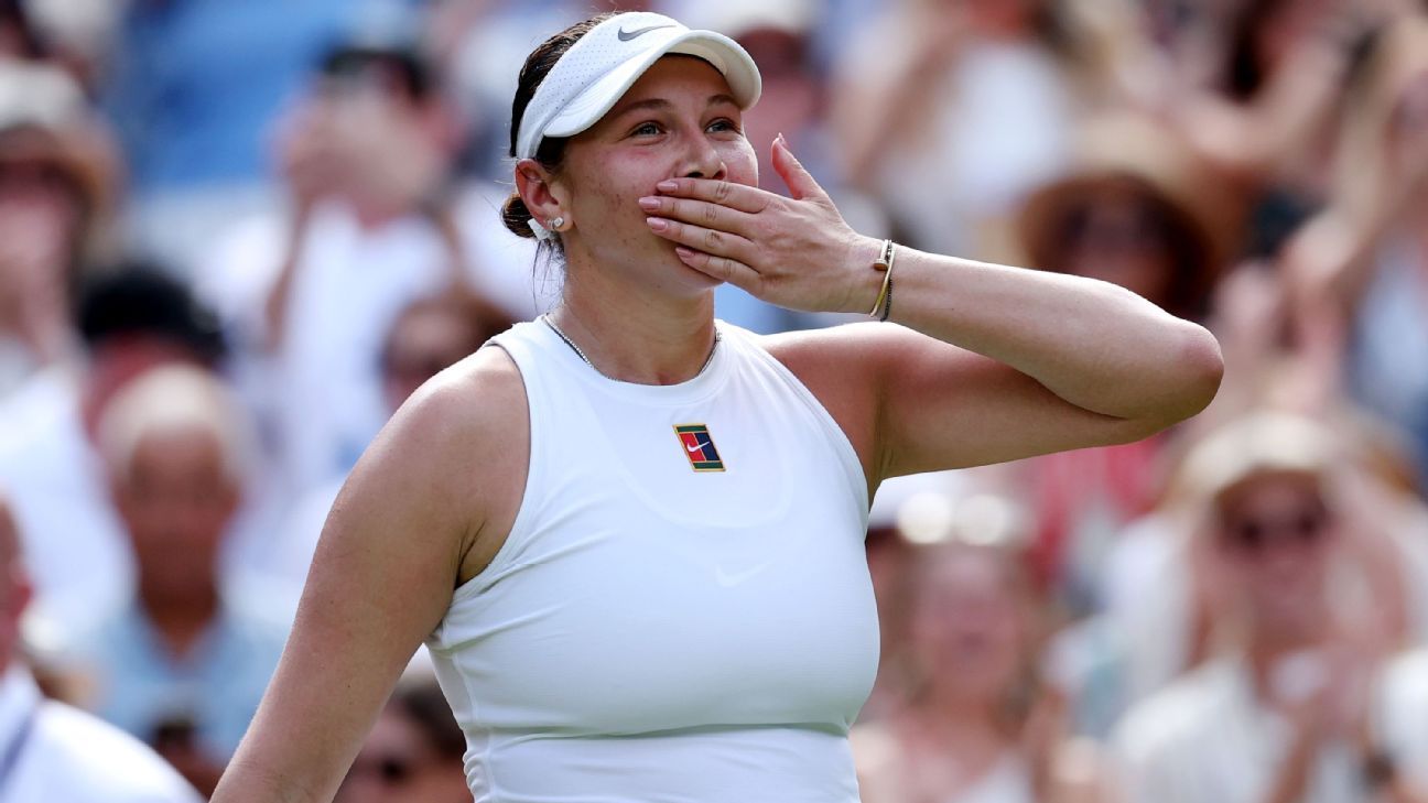 Anisimova shakes up Wimbledon odds with upset of Sabalenka