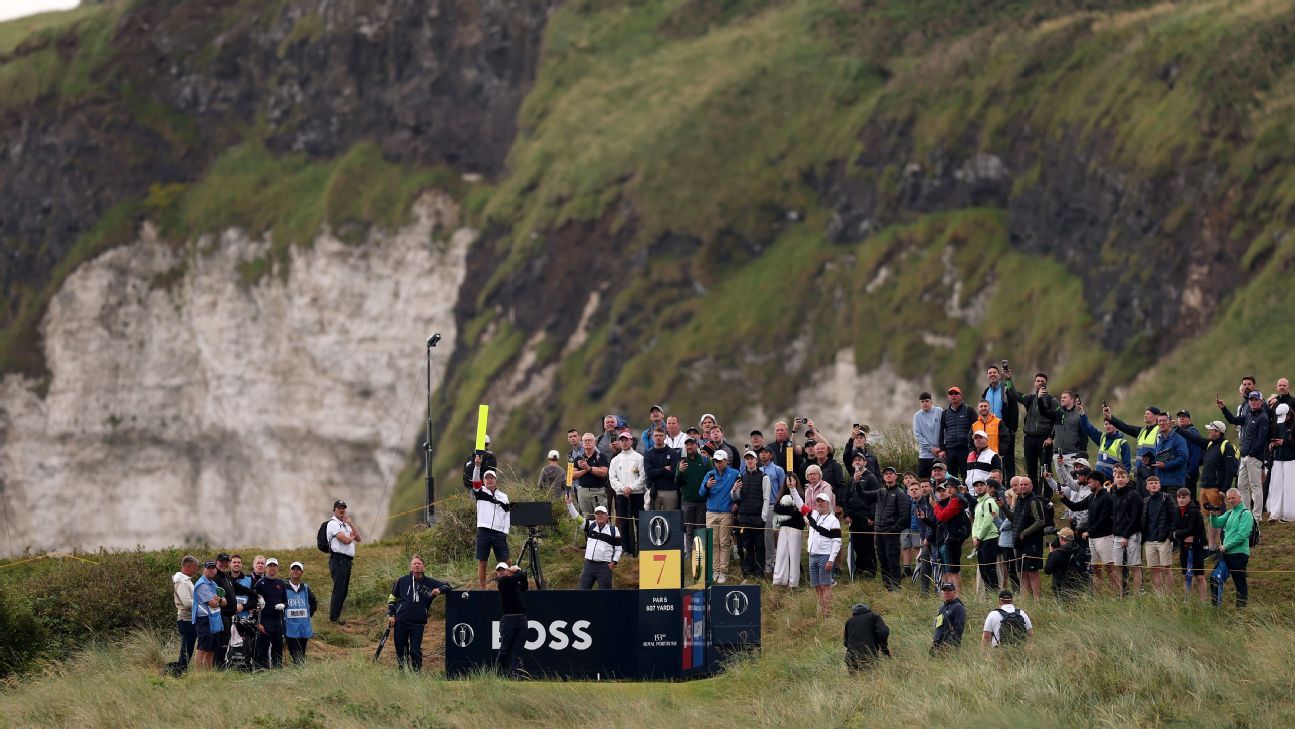 The Open 2025: Tee times for the first and second rounds - ESPN