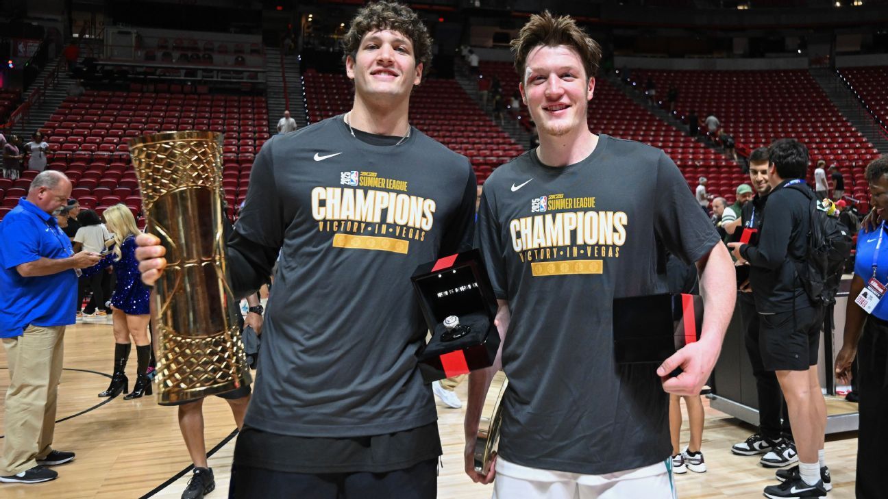 Knueppel-led Hornets win 1st Summer League title