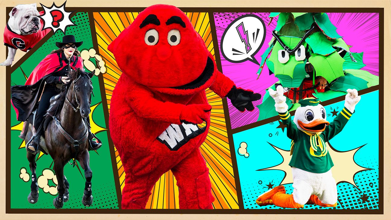 McGee's Mascot Power Rankings: The best of the fun and furry in college football
