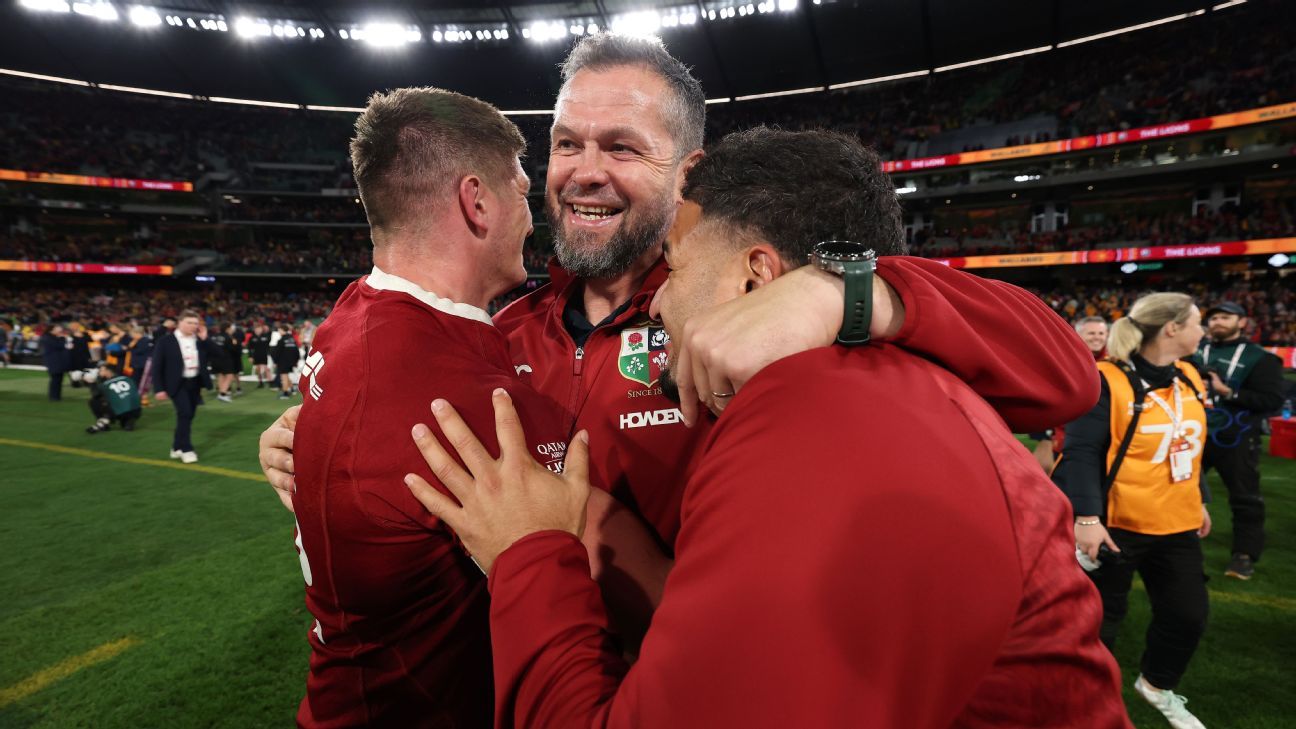 Andy Farrell, el artífice del éxito de los Leones.