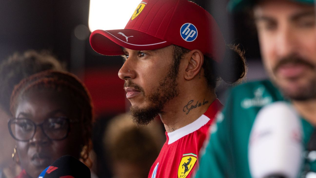 Struggling Lewis Hamilton insists he still loves racing for Ferrari