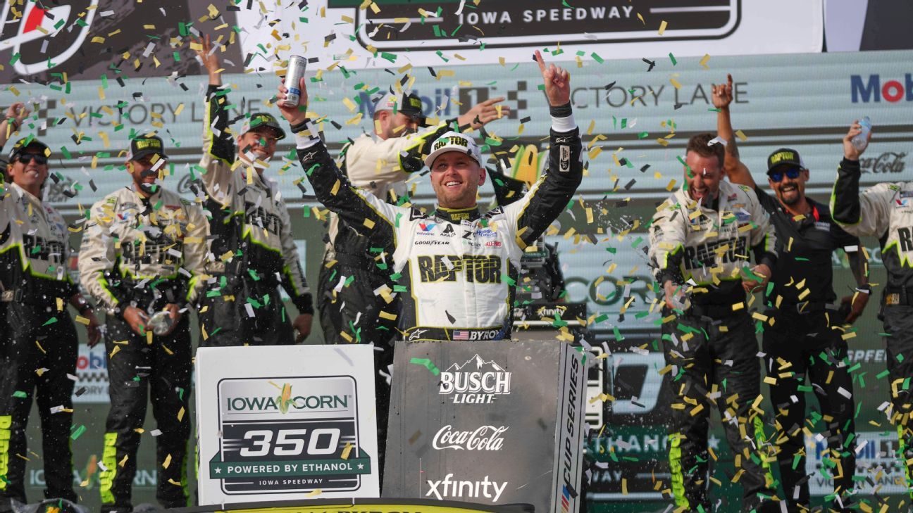 Byron fights off fuel worries to secure Iowa win