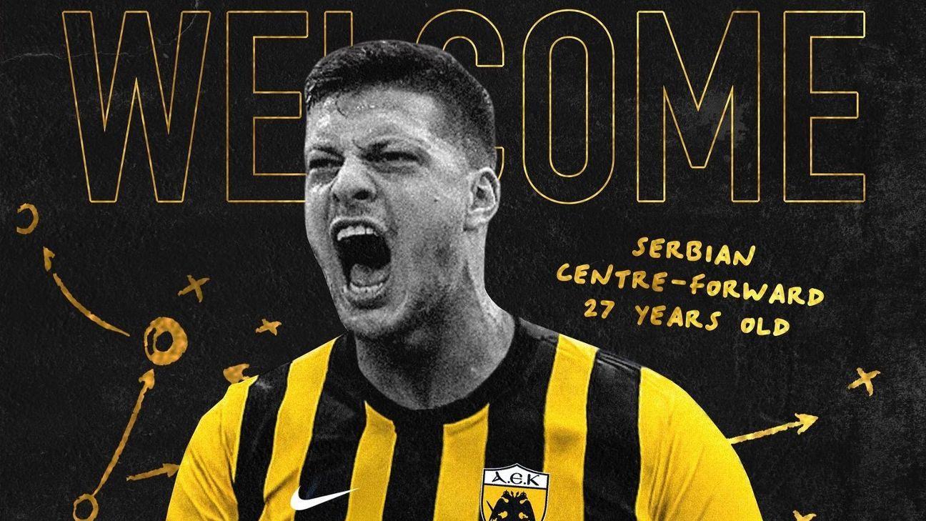 Ni Cruz Azul ni Oviedo, Luka Jovic llega al AEK de Atenas - ESPN