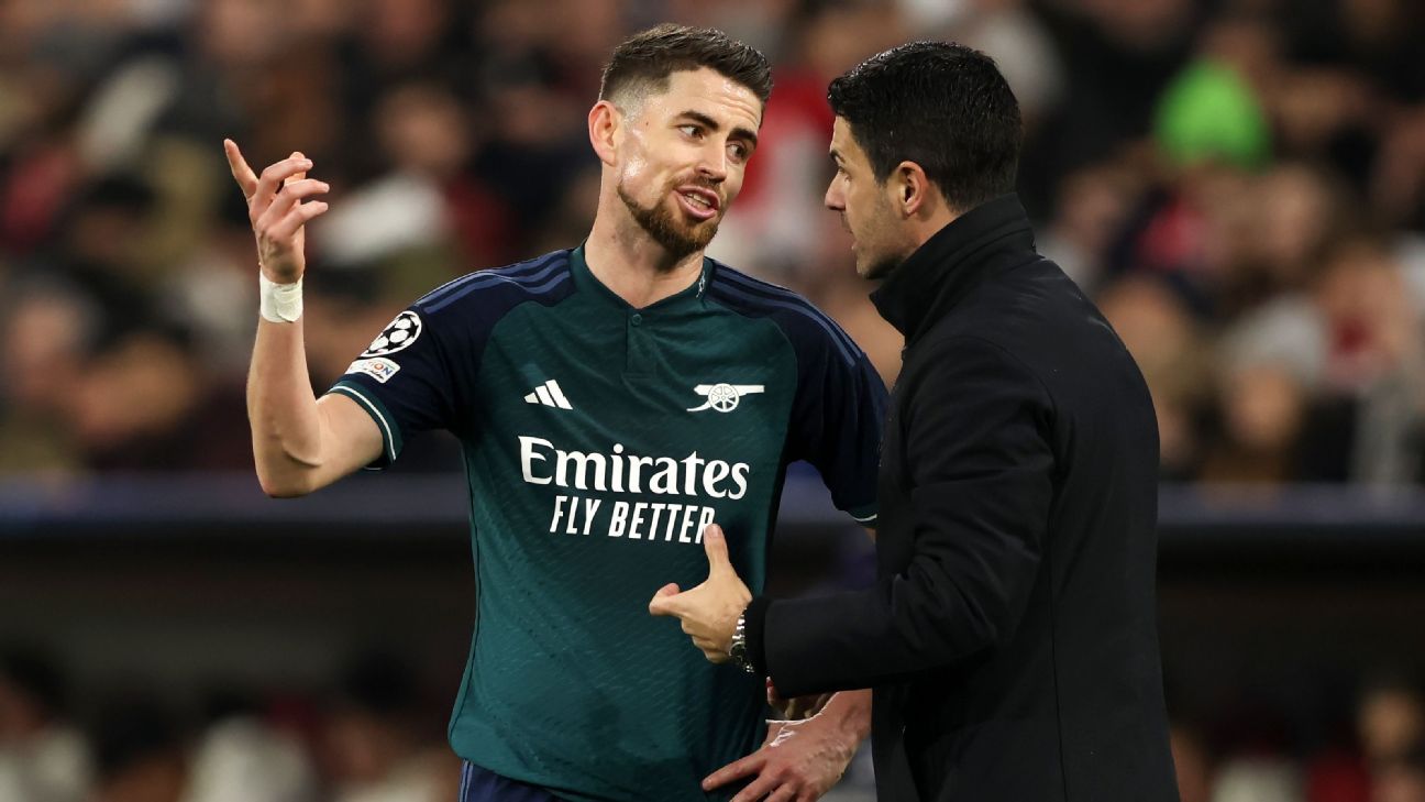 arteta revela papo com jorginho antes do flamengo e valoriza rubro-negros