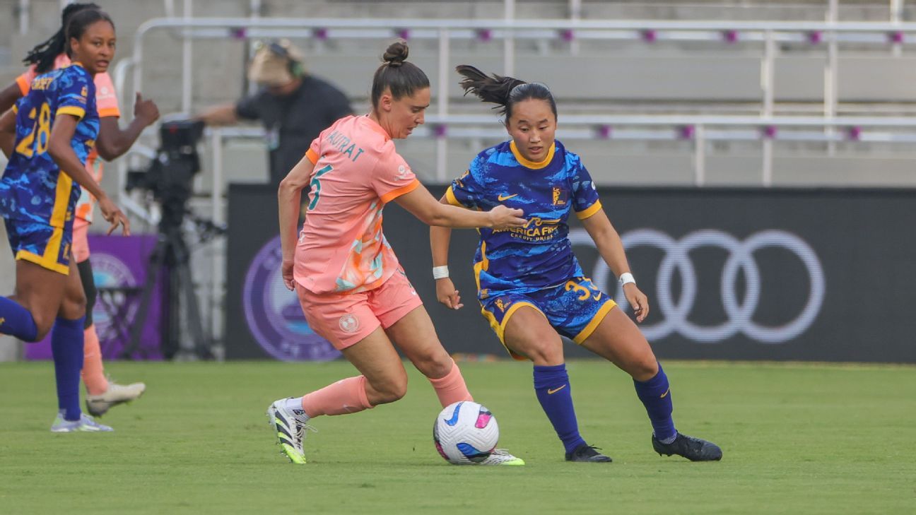 Morgan Gautrat ayudó al Orlando a ganar el título de la NWSL.