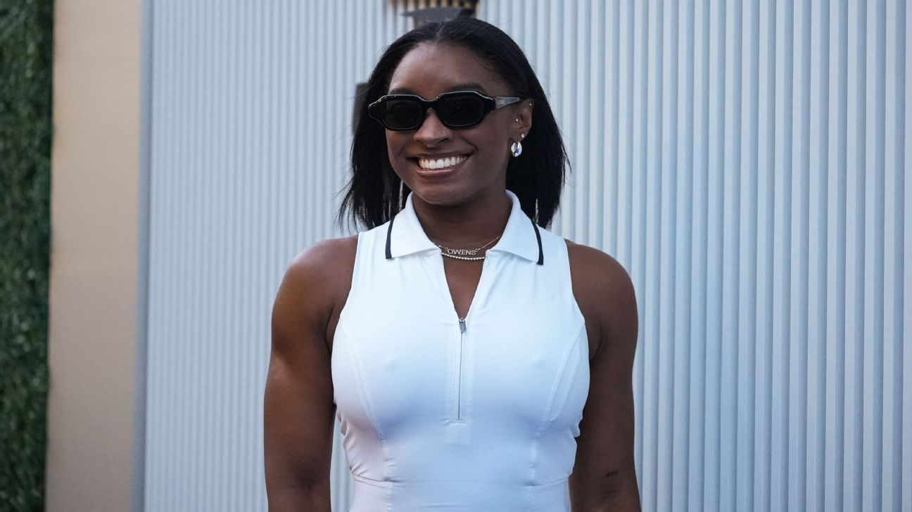 Estrellas en el US Open: Simone Biles, Livvy Dunne y más celebridades.