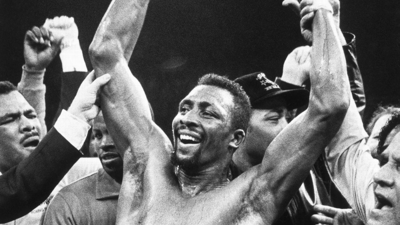 Thomas Hearns vs. Dennis Andries