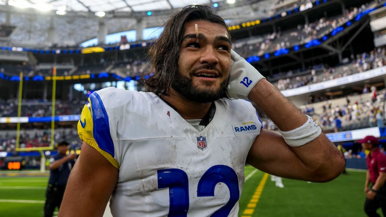 'Nacua must mix his oatmeal with cement': Rams can't overstate WR's importance