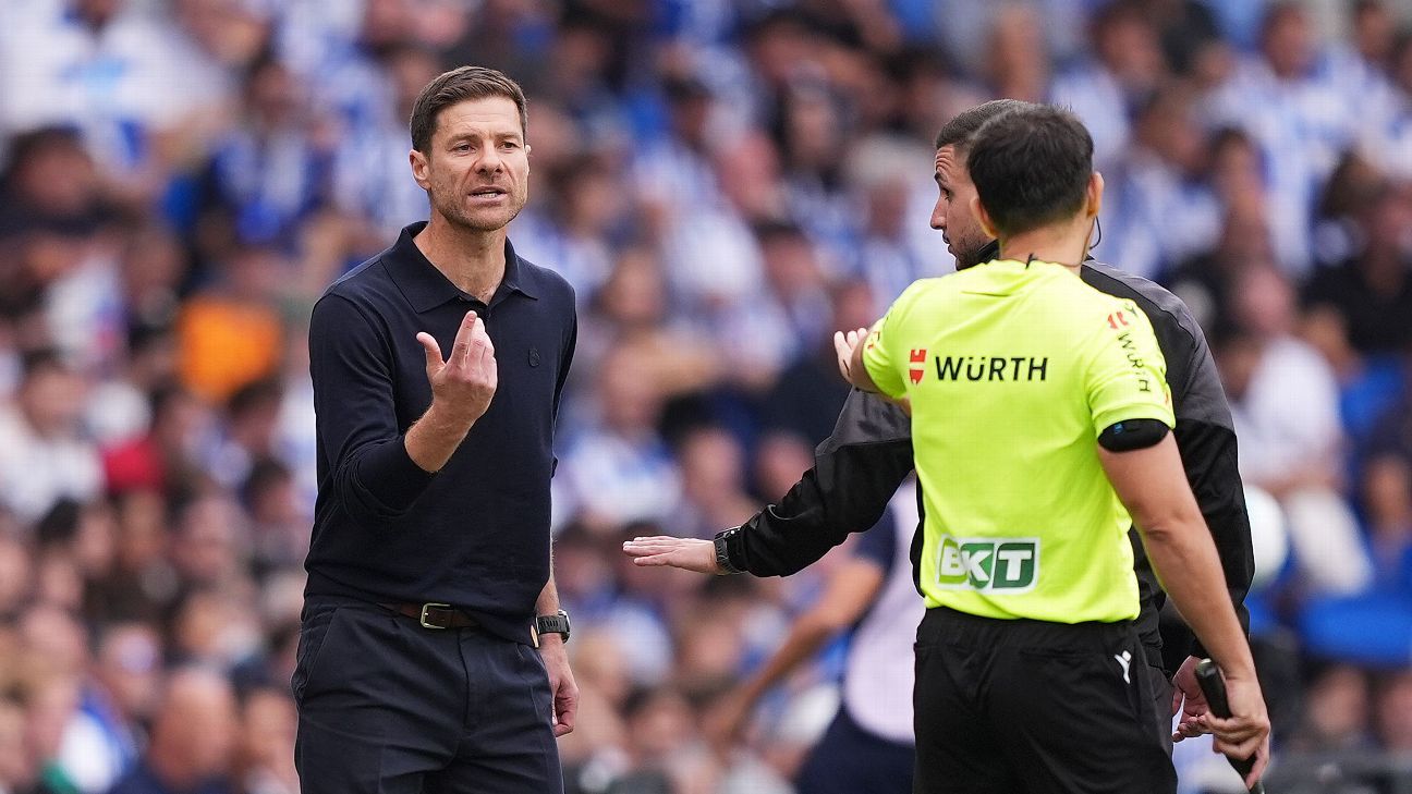 Xabi Alonso no estaba contento