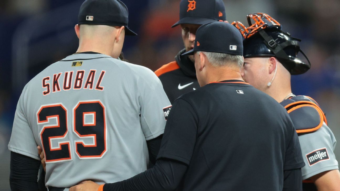Detroit Tigers ace Tarik Skubal on track to start Thursday - ESPN
