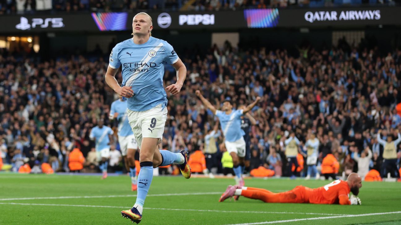 Poder Absoluto: City Dita Ritmo na Champions Com Gol de Haaland e Domina Napoli