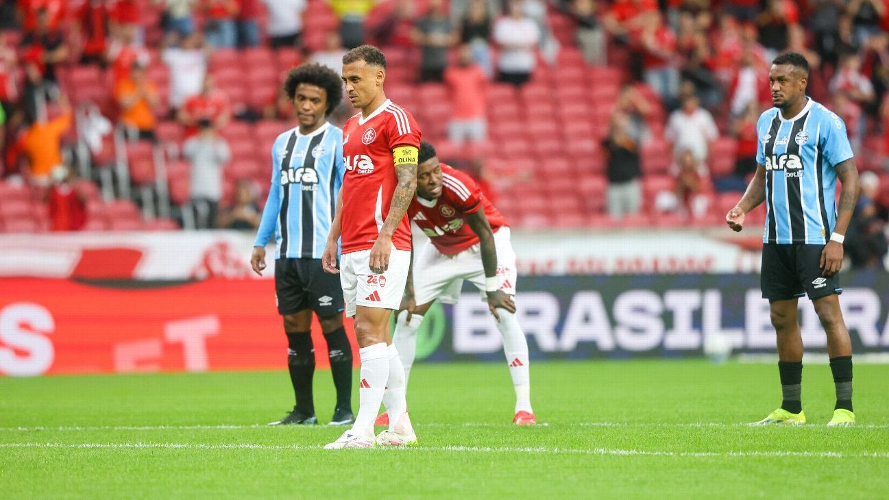 Pênaltis para o Inter em GreNal revelam dois erros contra o Grêmio