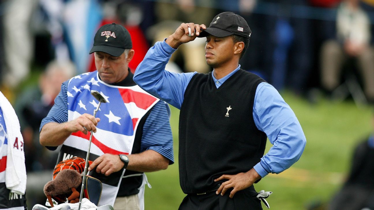 Uniforme del Equipo USA en Ryder Cup 2006, día dos