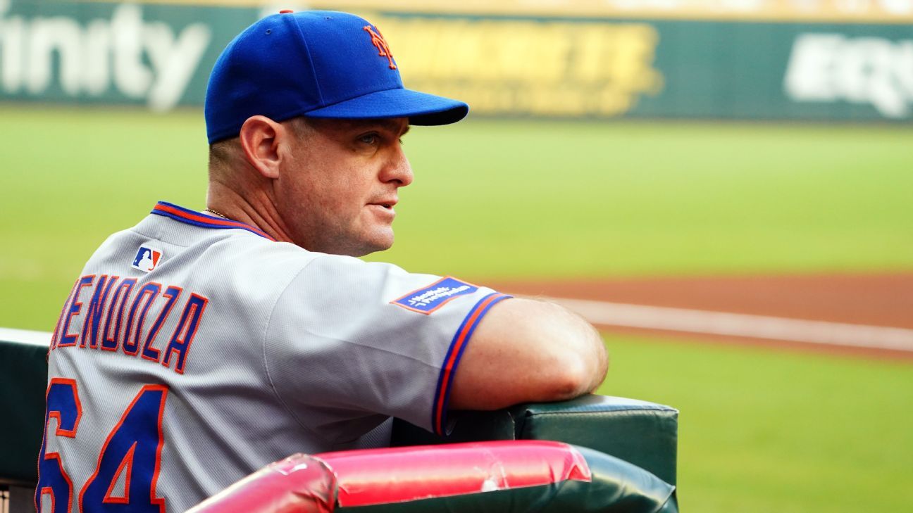 Mets despiden al mánager Carlos Mendoza