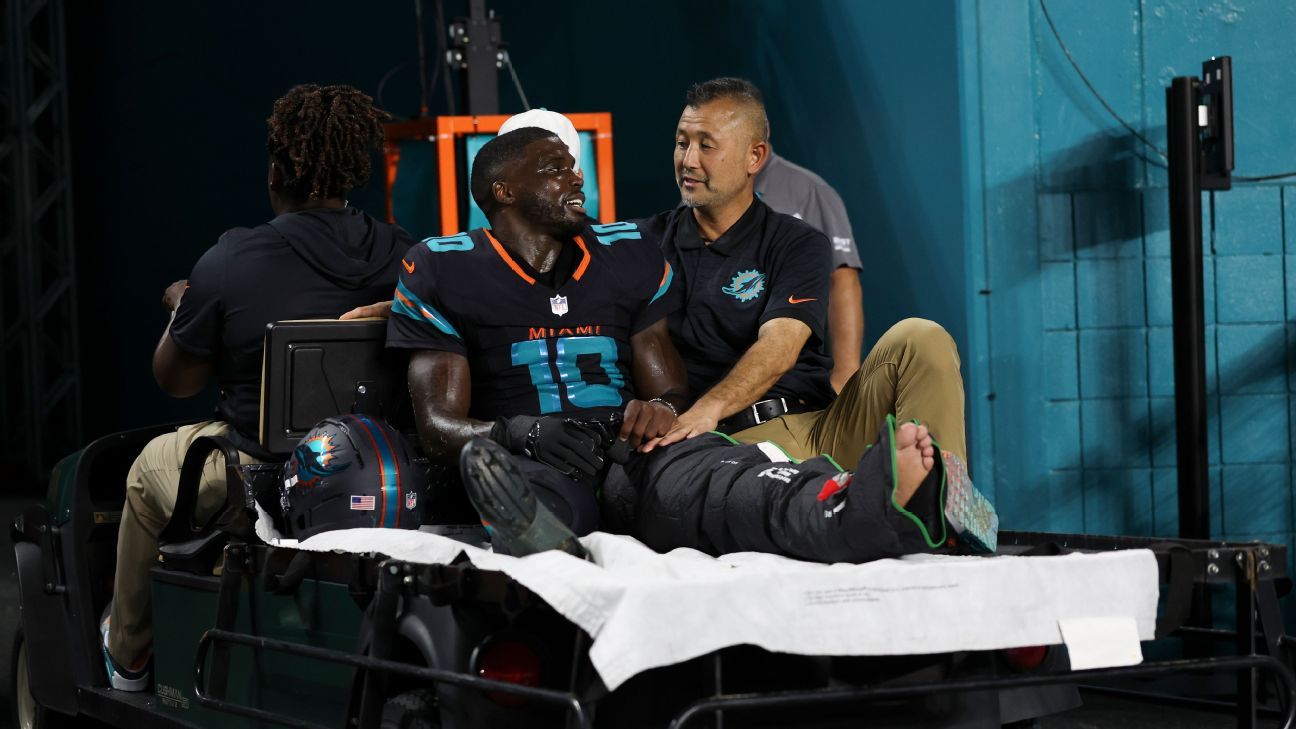 A Dureza do Esporte: Lesão de Tyreek Hill Choca e Alerta Para a Luta dos Nossos Ídolos