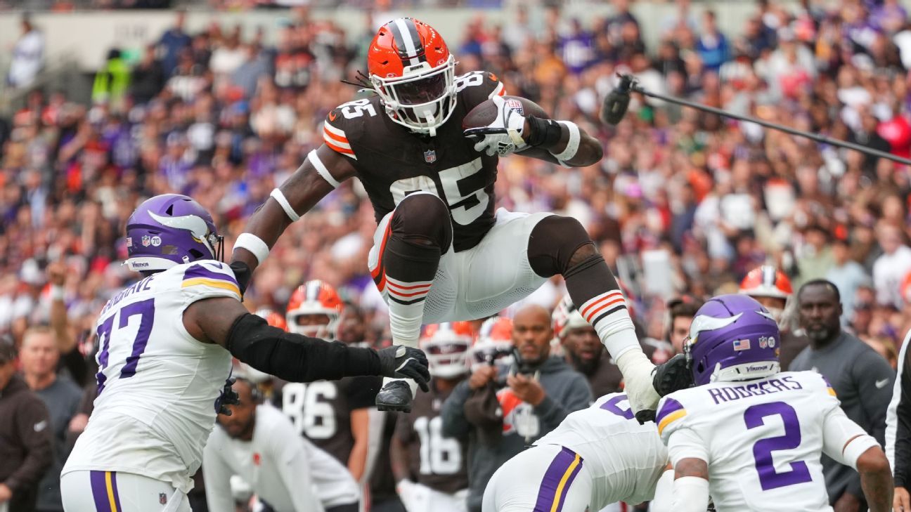 Njoku 'happy' after not being traded by Browns