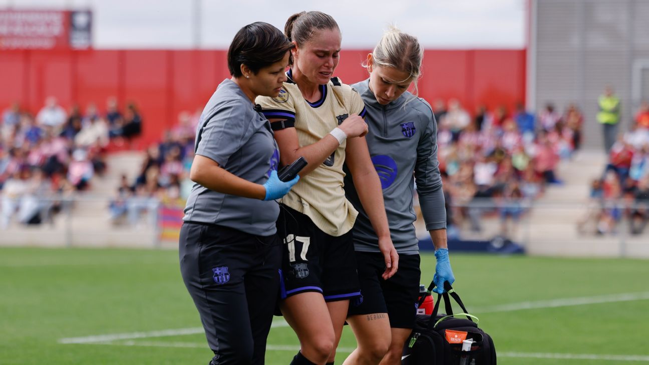 Pajor (Barça) Evita Rotura de Ligamentos: Baja por 6 Semanas 1 Eva Pajor