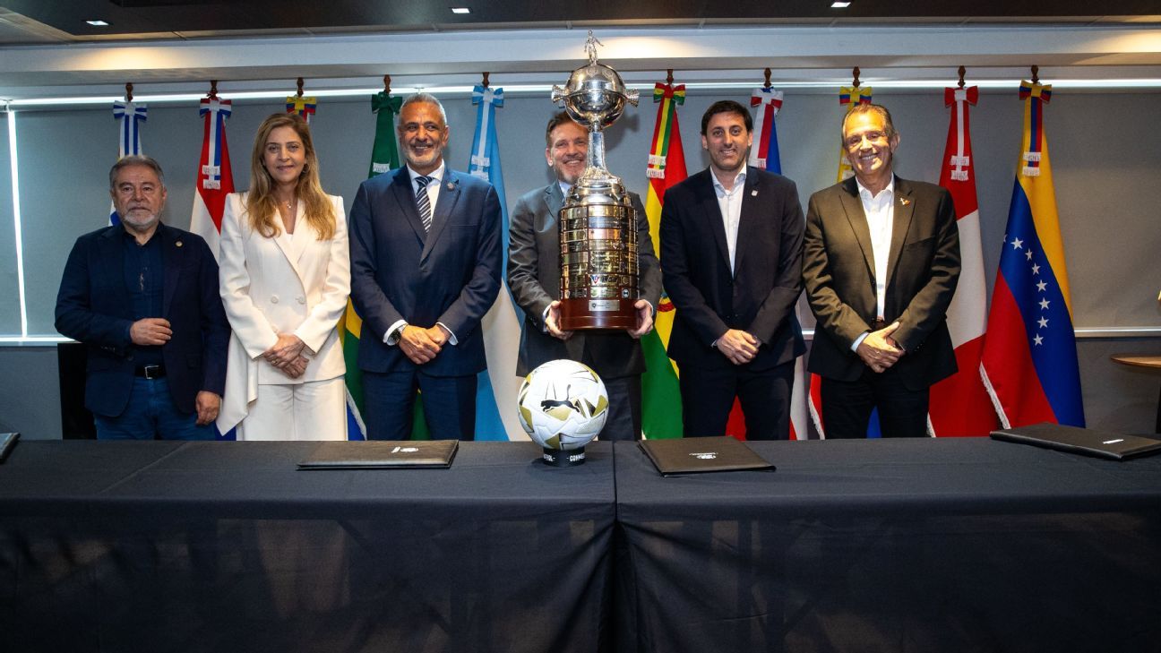 'Climão' entre Bap e Leila marca reunião entre semifinalistas da Libertadores na sede da Conmebol
