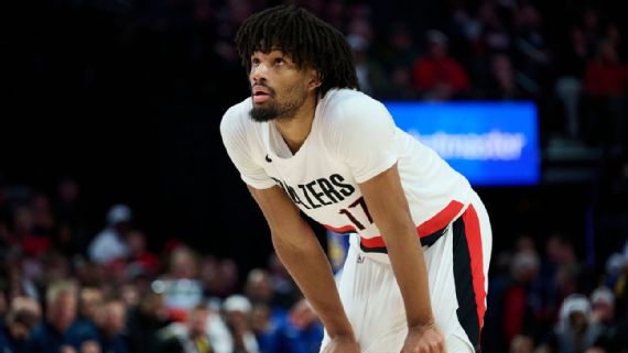 Shaedon Sharpe of Portland Trail Blazers