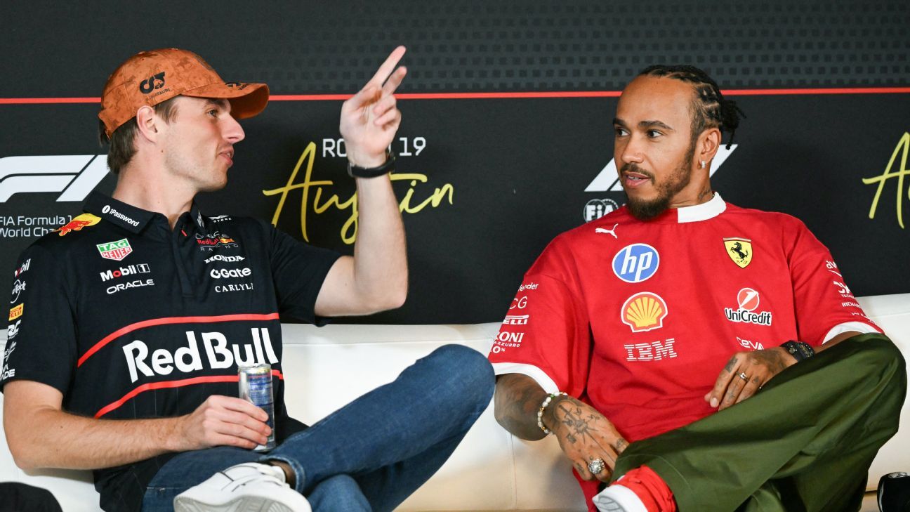 Verstappen: Mundial F1 2024 "50/50". El piloto Red Bull no se presiona. 2 Max Verstappen y Lewis Hamilton