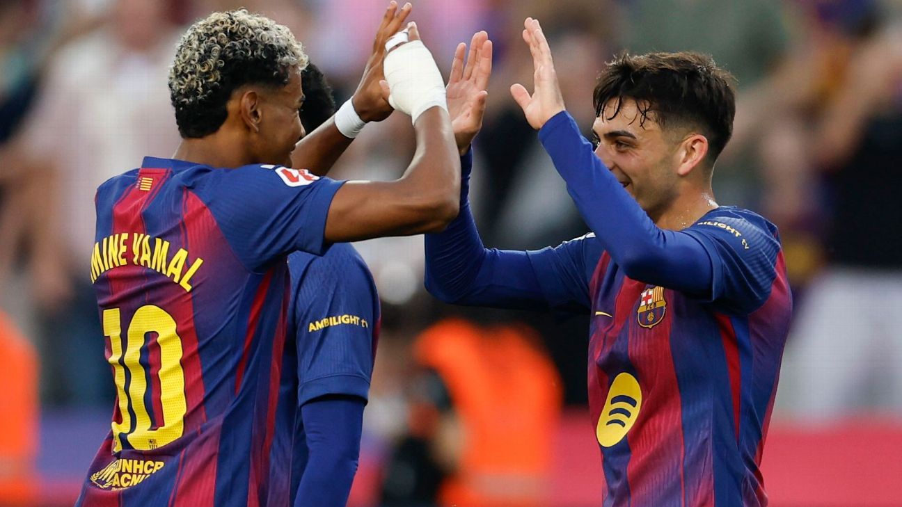 Barça leva golaço de bicicleta, mas vence de forma emocionante nos acréscimos e pressiona Real Madrid antes de El Clásico