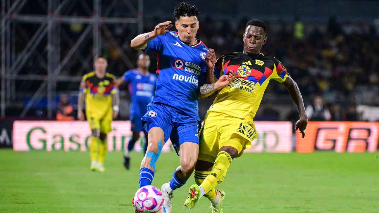 Cruz Azul Overcomes América 2-1 to Claim Second Place in Apertura 2025 Standings