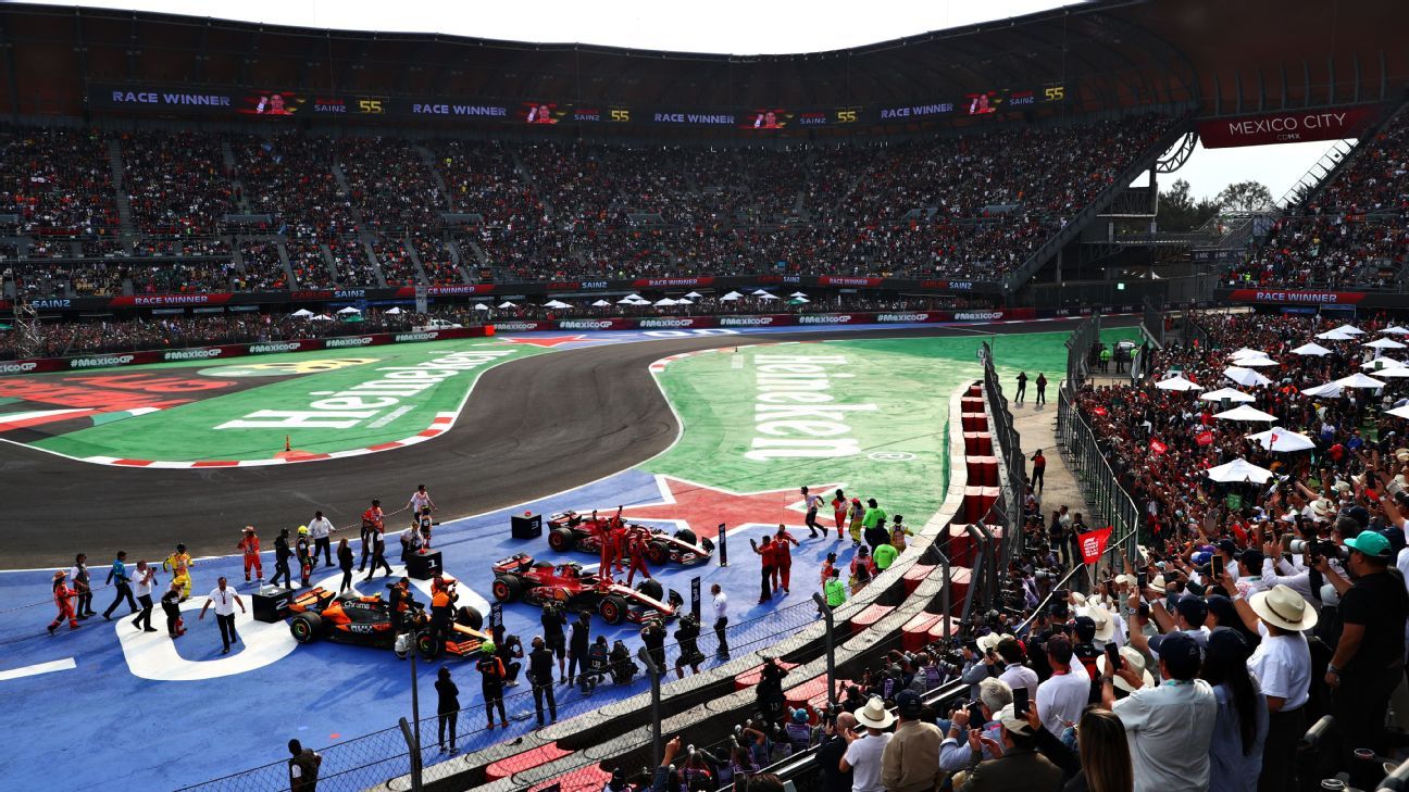GP México F1: Verstappen acecha a Piastri y Norris en apretada lucha 2 GP México F1: Verstappen acecha a Piastri y Norris en apretada lucha