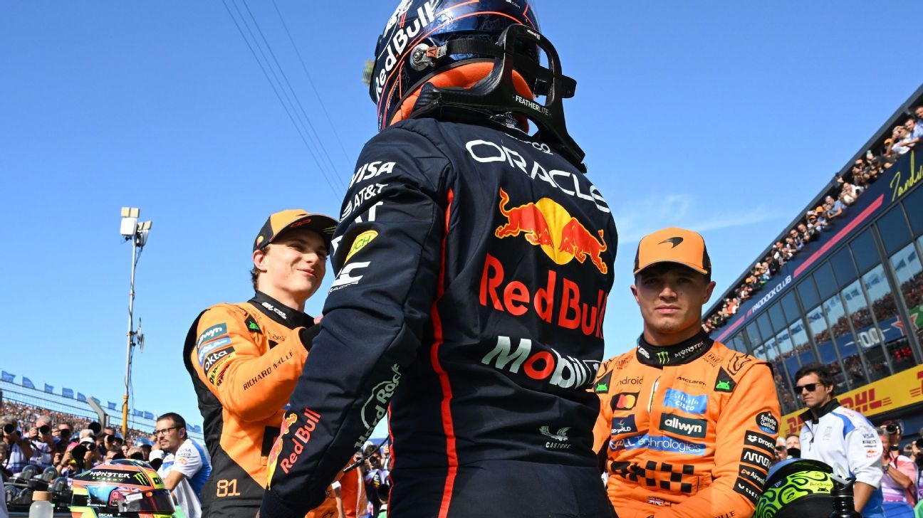 GP México F1: Verstappen acecha a Piastri y Norris en apretada lucha 4 GP México F1: Verstappen acecha a Piastri y Norris en apretada lucha