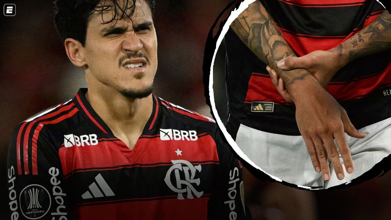 Pedro fratura antebraço e preocupa Flamengo para sequência da temporada