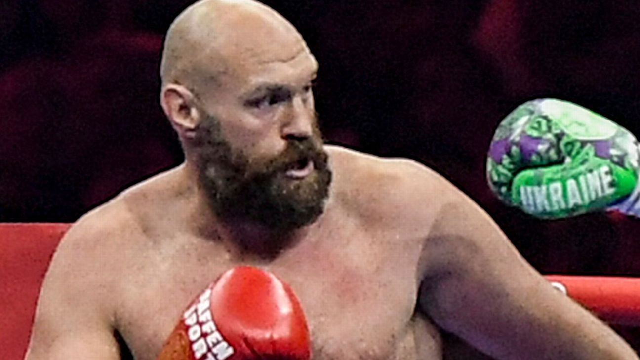 Tyson Fury en el ring