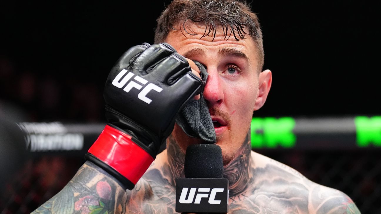 Aspinall-Gane UFC title bout ruled no contest