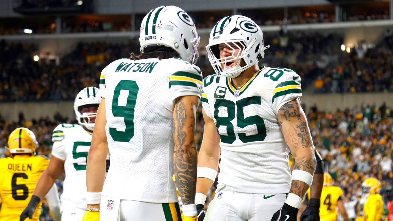 Follow live: Love finds Kraft for 16-yard TD as Packers take lead