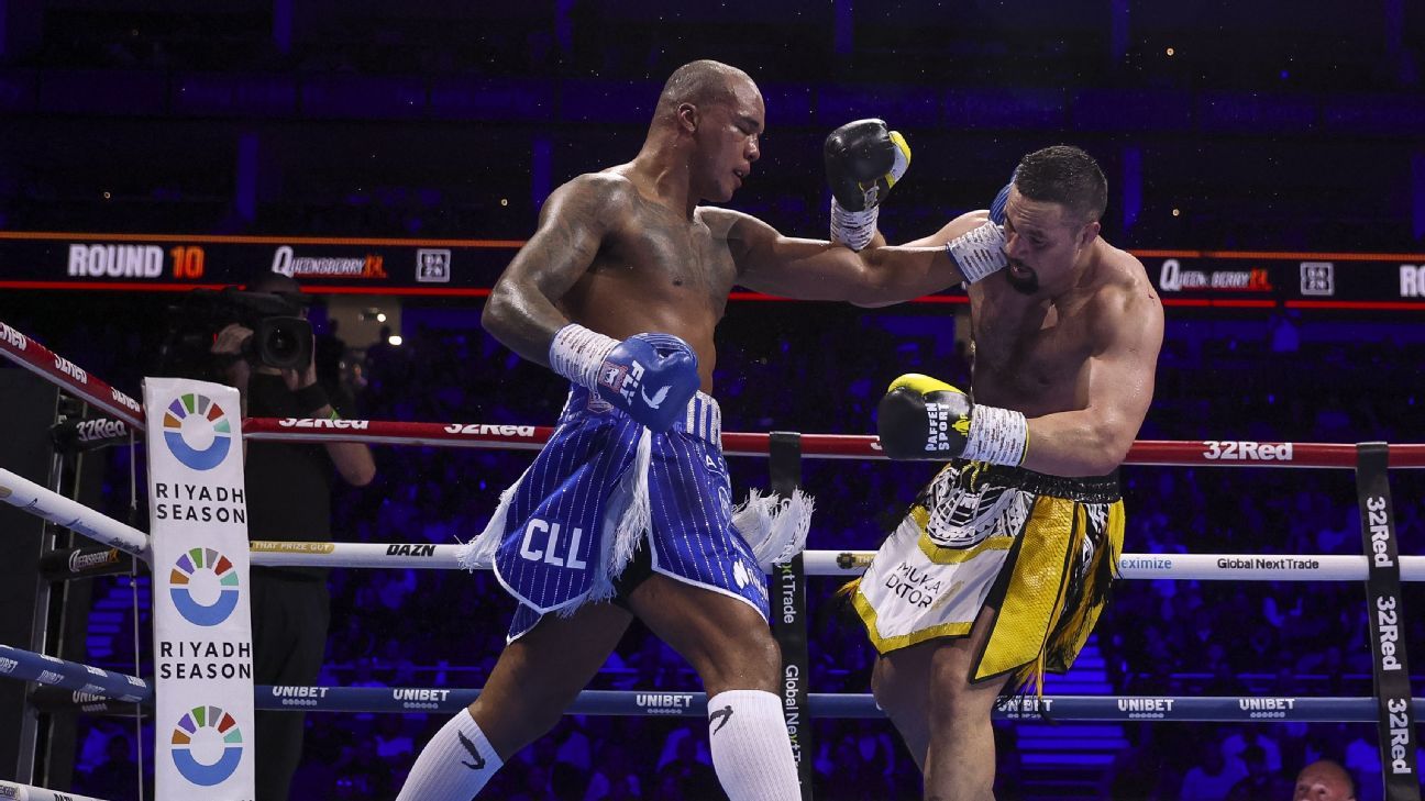 Wardley moves up at heavyweight after KO of Parker