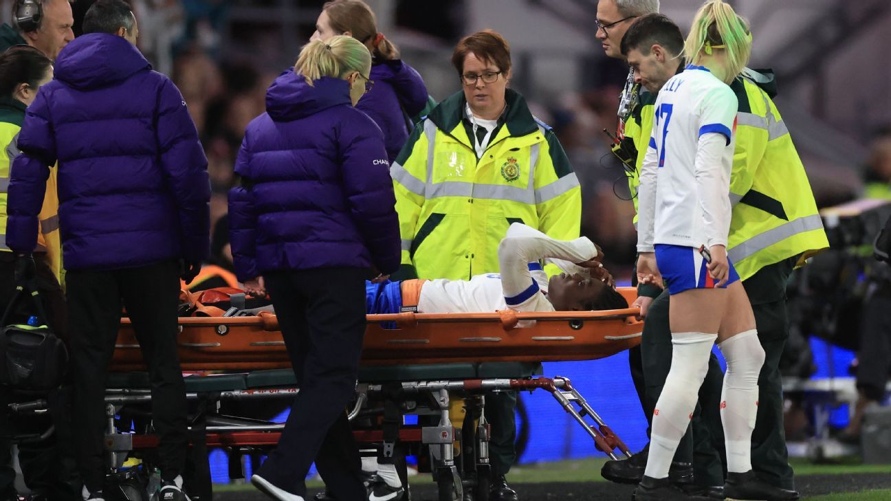 England fear for Agyemang after 'horrible' injury
