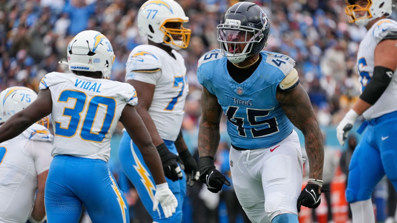 Sources: Ravens deal for Titans edge rusher Jones