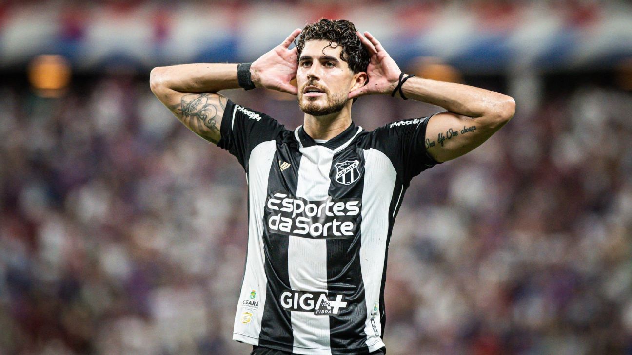 Ceará busca empate heróico nos últimos minutos com Pedro Raul, complica o Fortaleza e amplia tabu do Clássico-Rei no Castelão